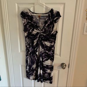 MICHAEL Michael Kors Twist-Front Mini Dress